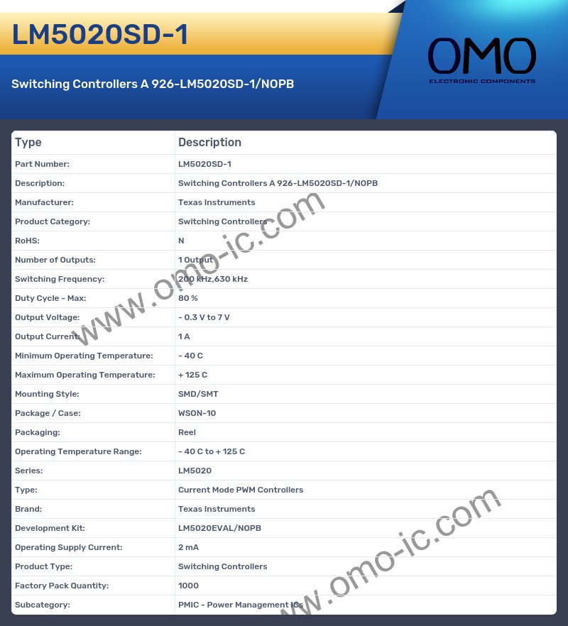 LM5020SD-1