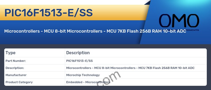 PIC16F1513-E/SS