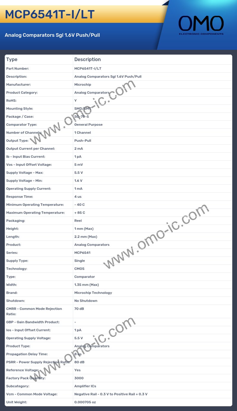 MCP6541T-I/LT