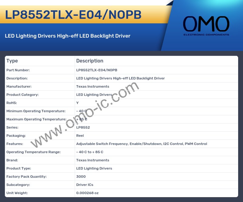 LP8552TLX-E04/NOPB