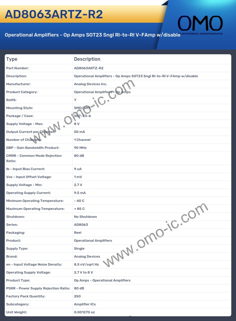 AD8063ARTZ-R2