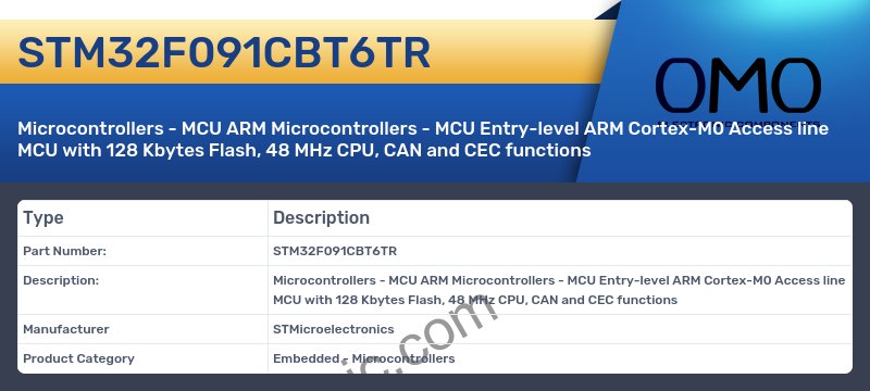 STM32F091CBT6TR