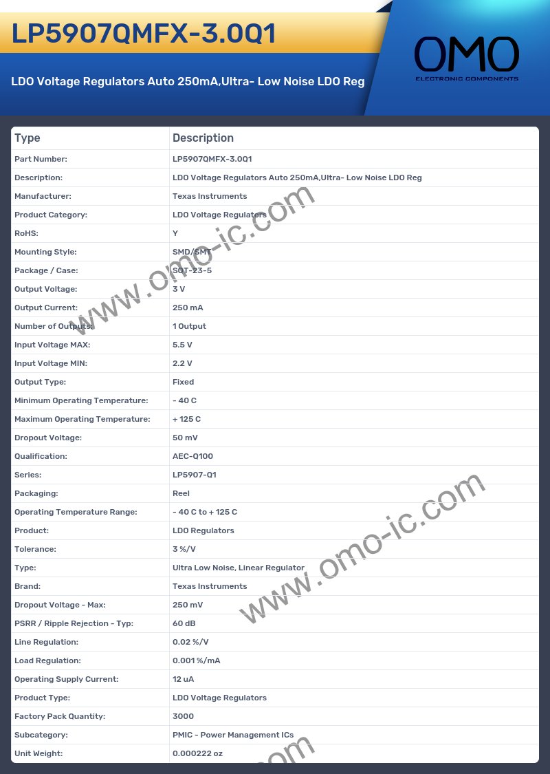 LP5907QMFX-3.0Q1