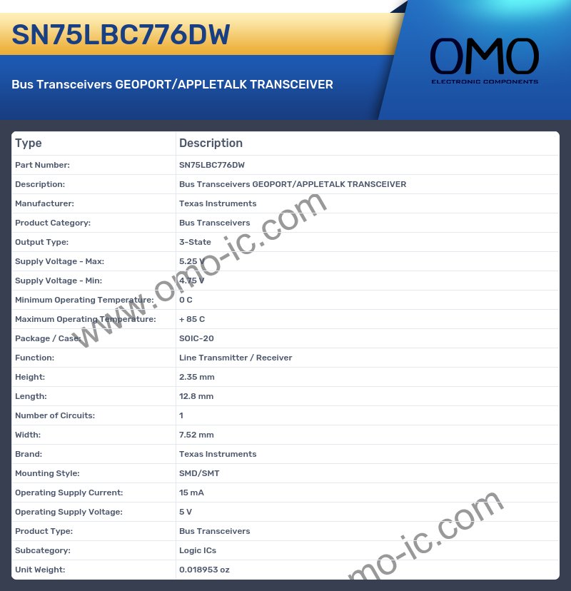 SN75LBC776DW