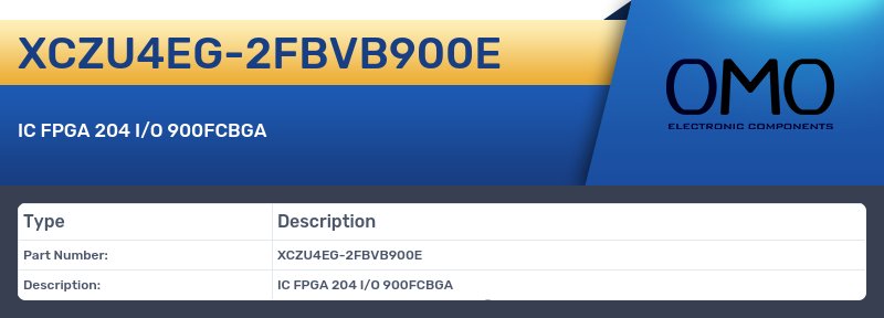 XCZU4EG-2FBVB900E