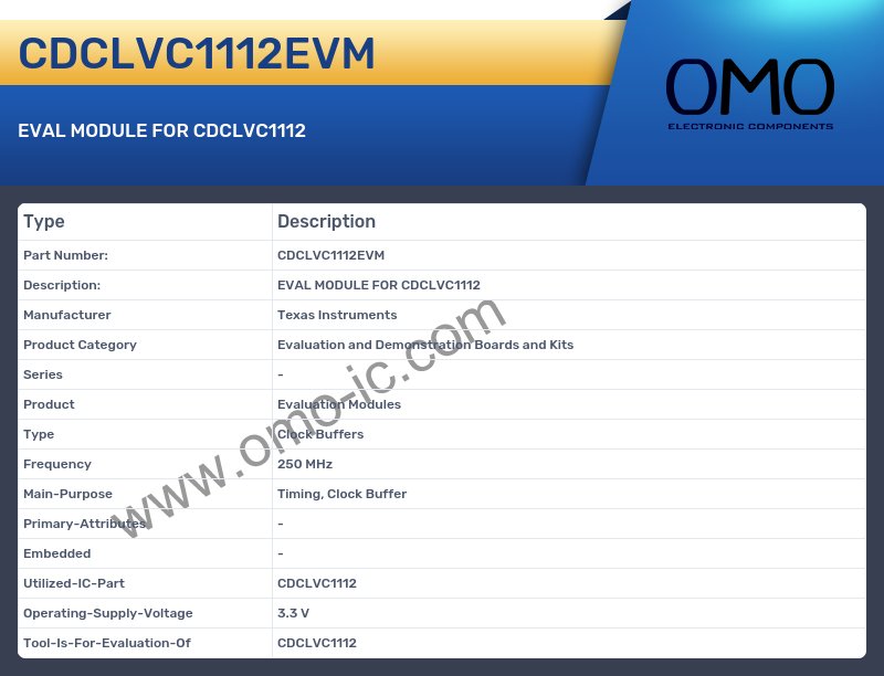 CDCLVC1112EVM