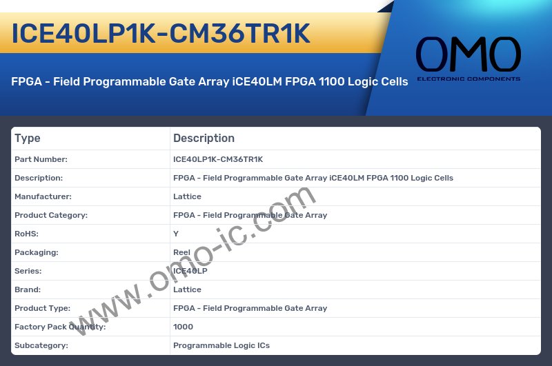 ICE40LP1K-CM36TR1K