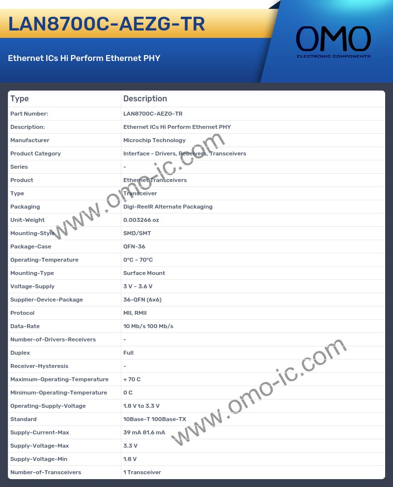 LAN8700C-AEZG-TR