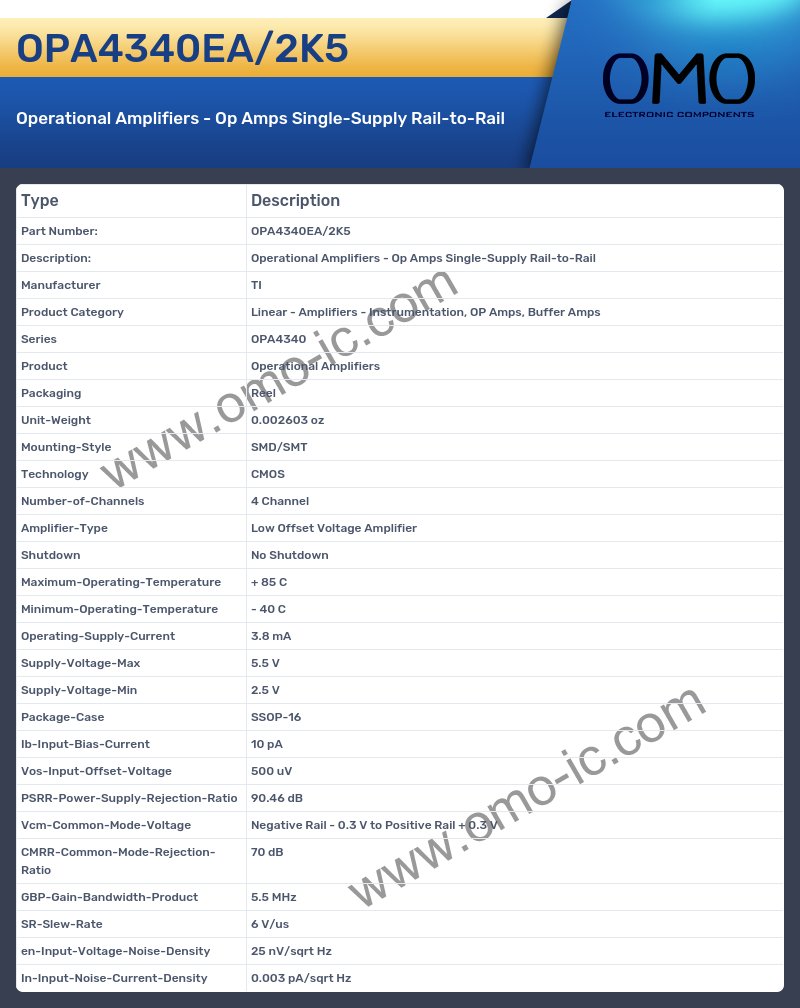 OPA4340EA/2K5