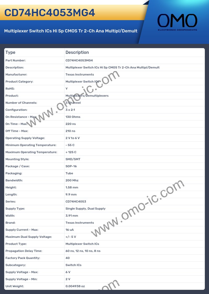 CD74HC4053MG4
