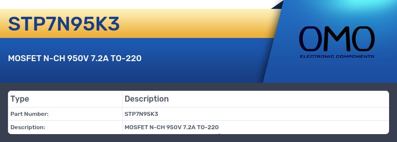 STP7N95K3