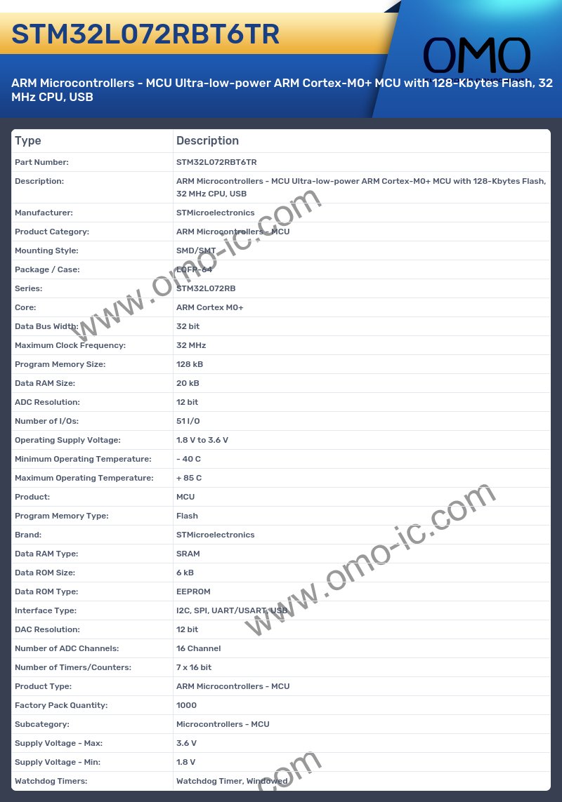 STM32L072RBT6TR