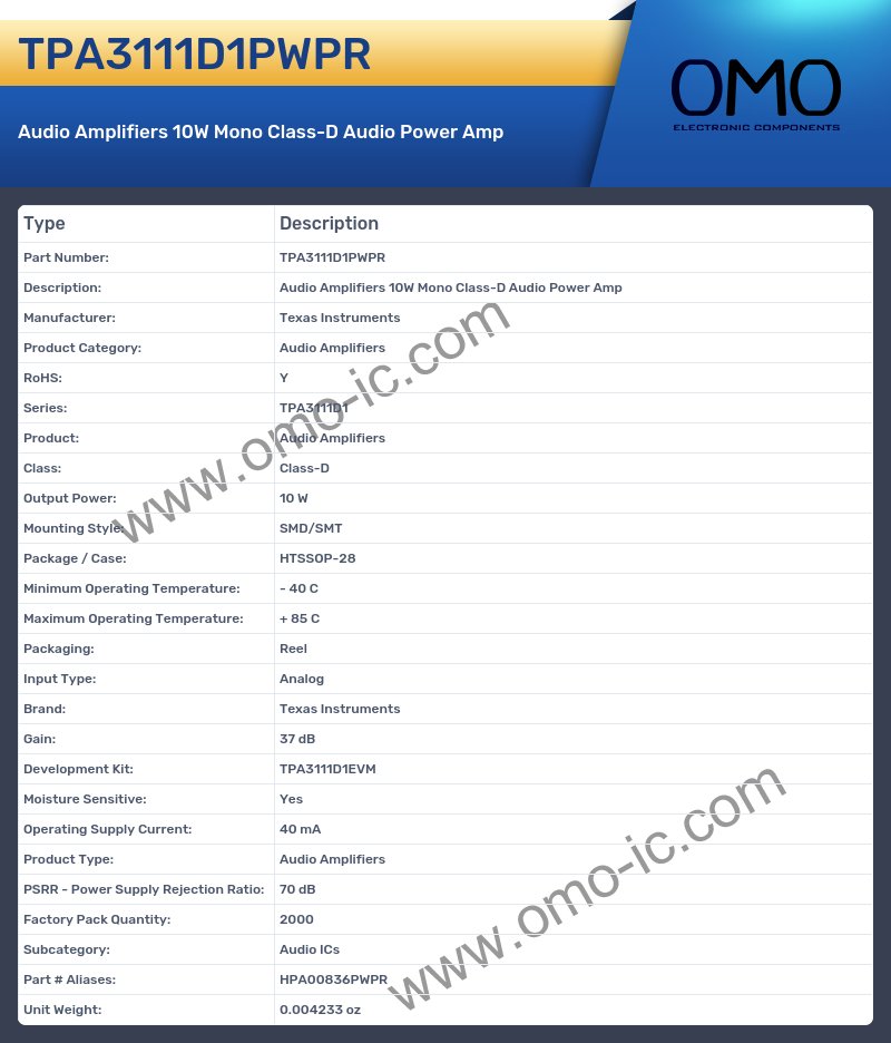 TPA3111D1PWPR