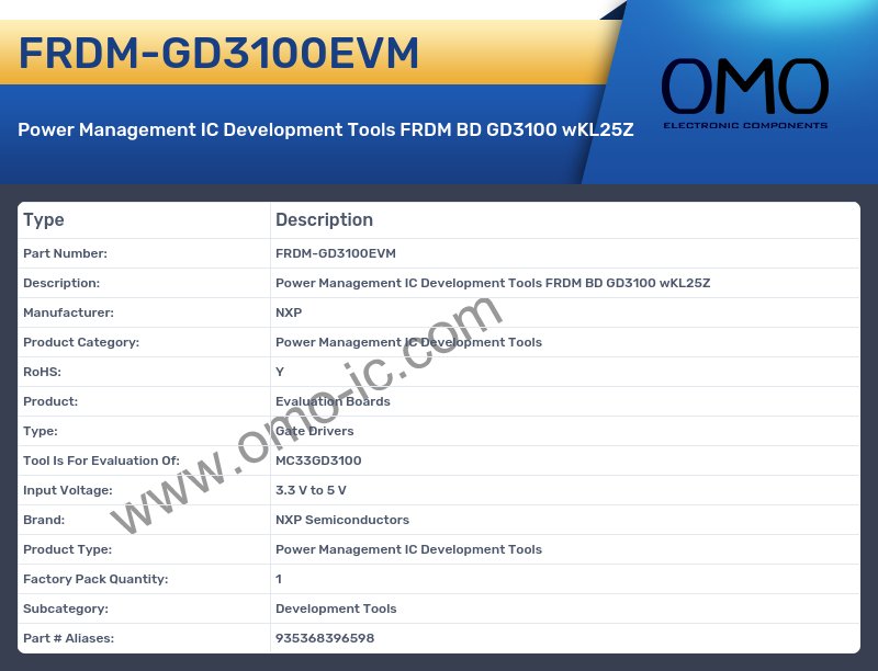 FRDM-GD3100EVM