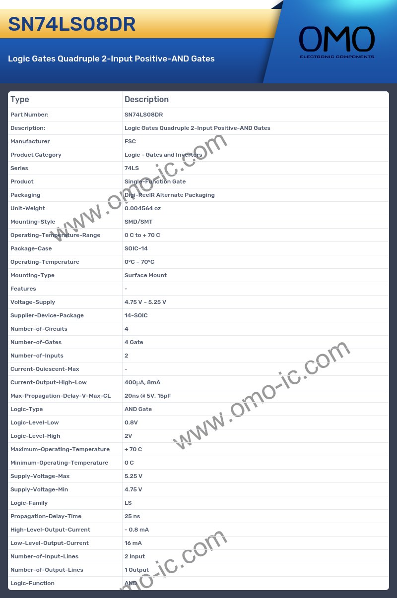 SN74LS08DR