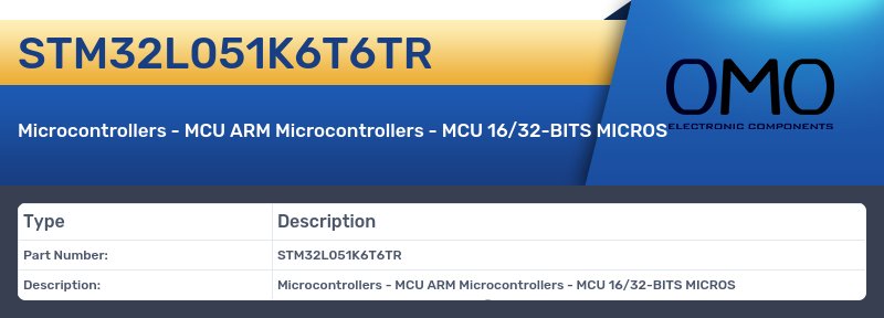 STM32L051K6T6TR