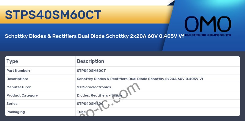 STPS40SM60CT
