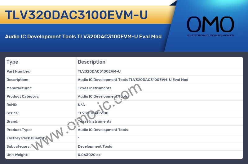 TLV320DAC3100EVM-U