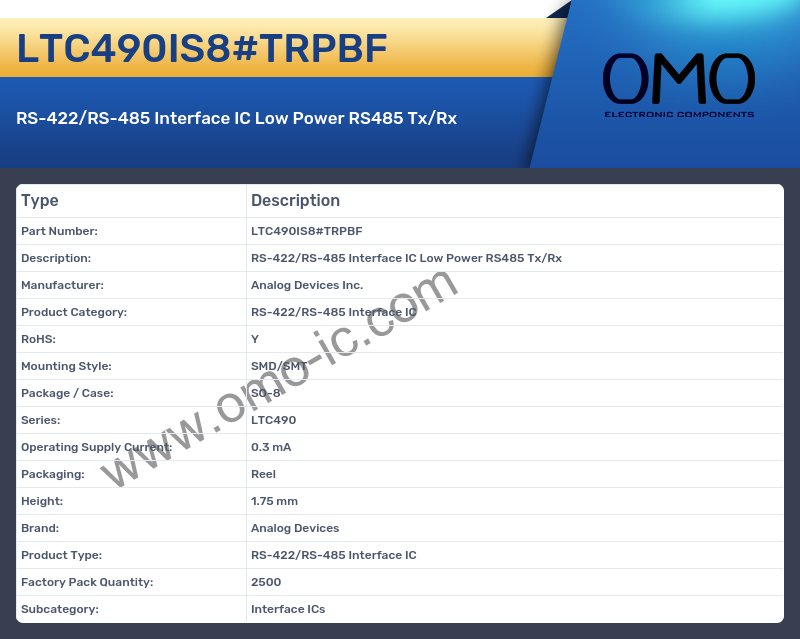 LTC490IS8#TRPBF
