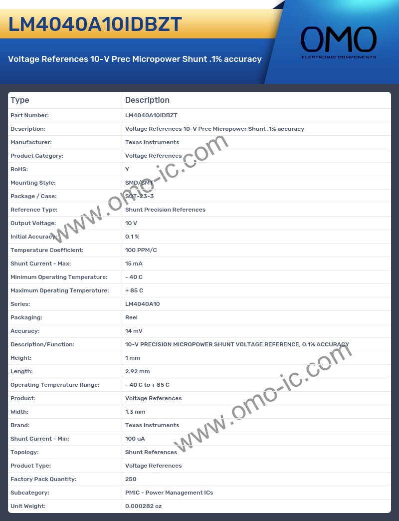 LM4040A10IDBZT