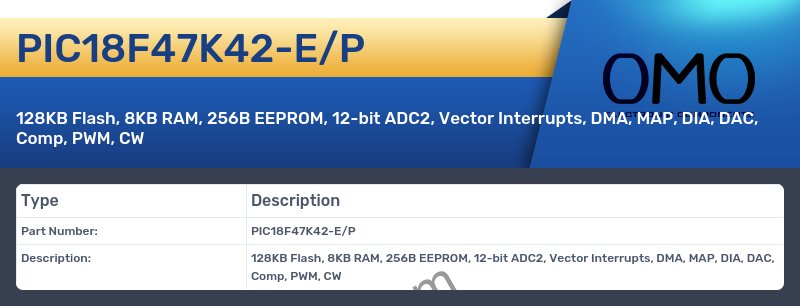 PIC18F47K42-E/P