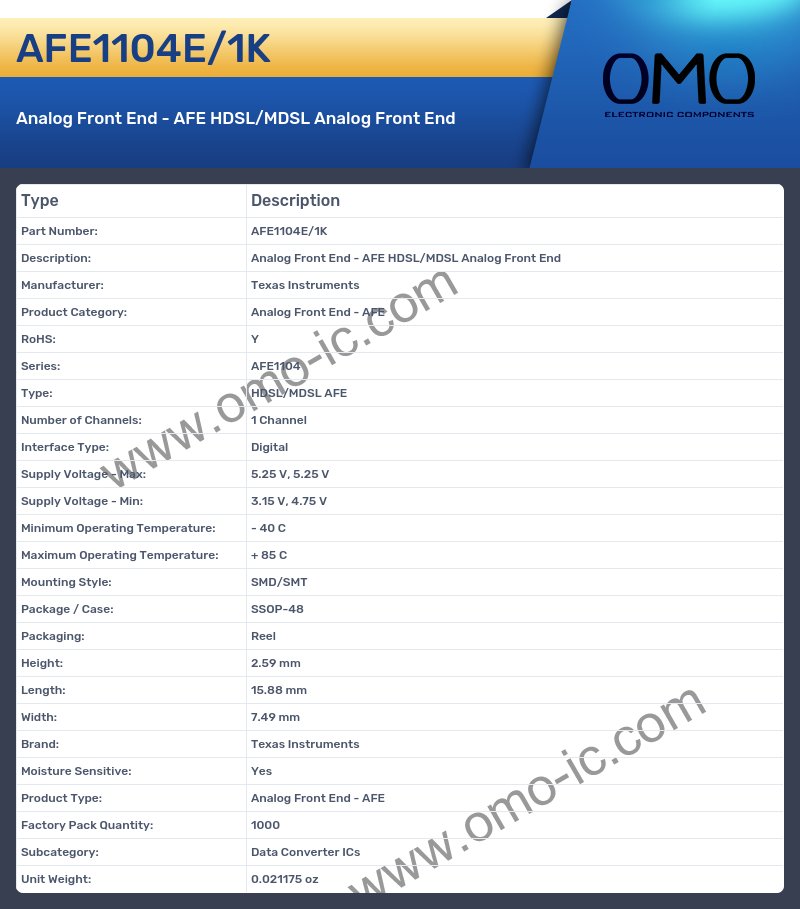 AFE1104E/1K