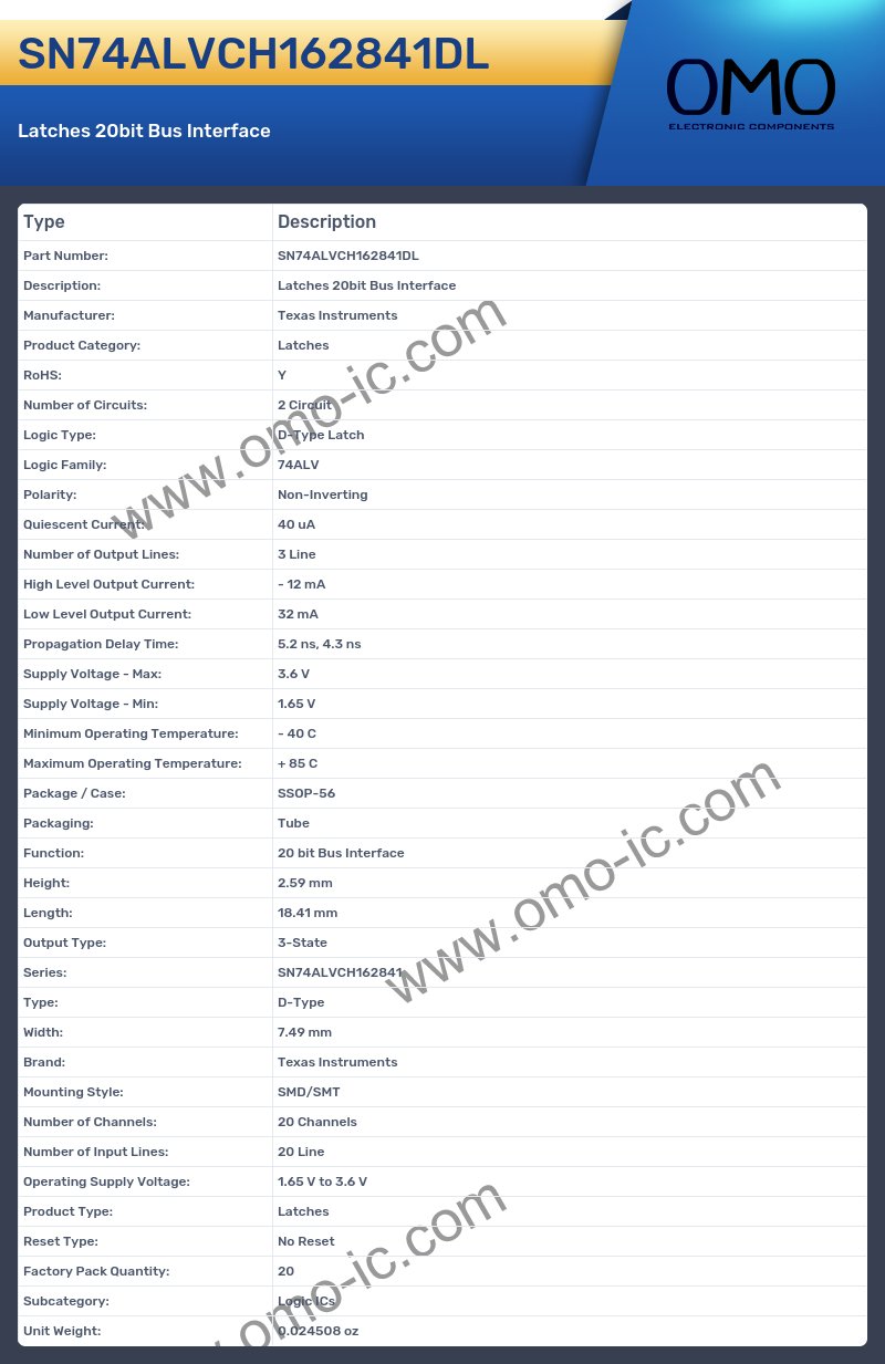 SN74ALVCH162841DL