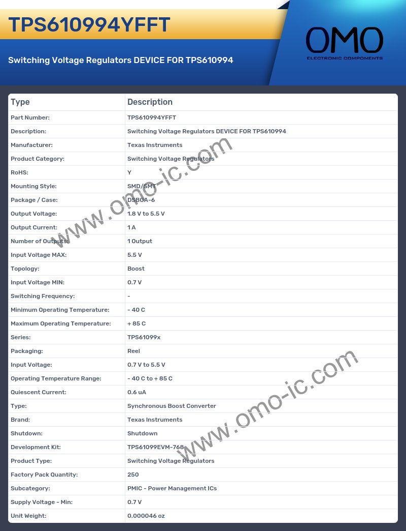 TPS610994YFFT