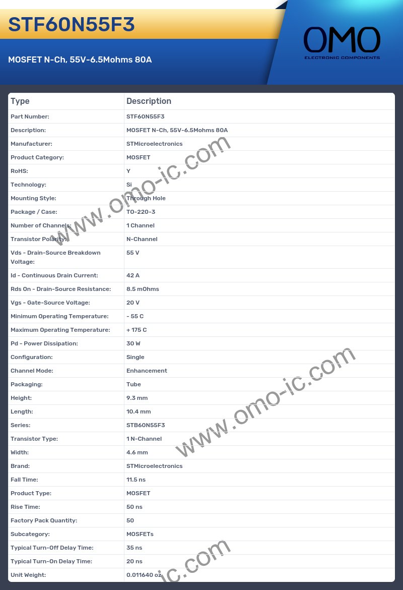 STF60N55F3