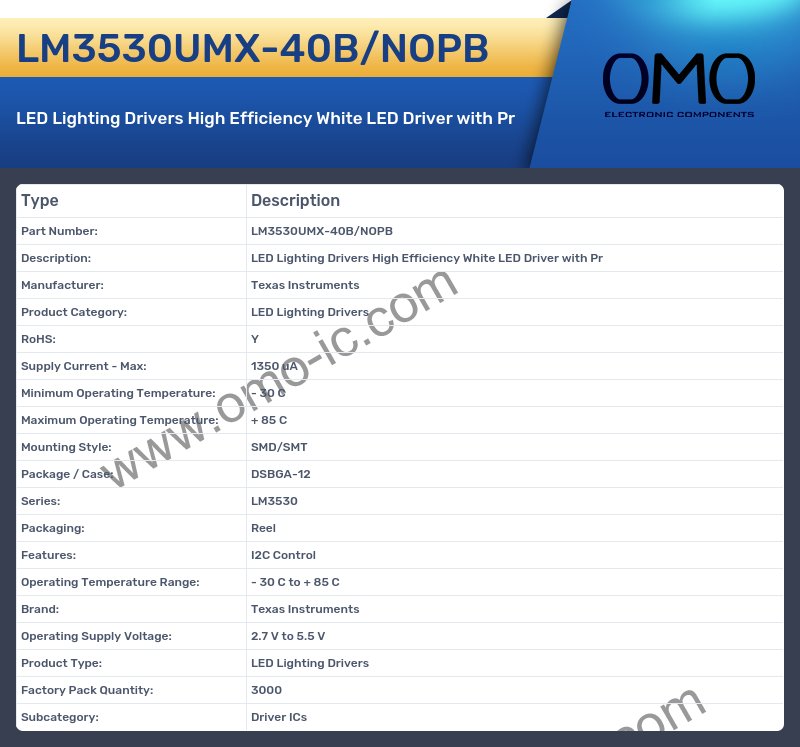 LM3530UMX-40B/NOPB