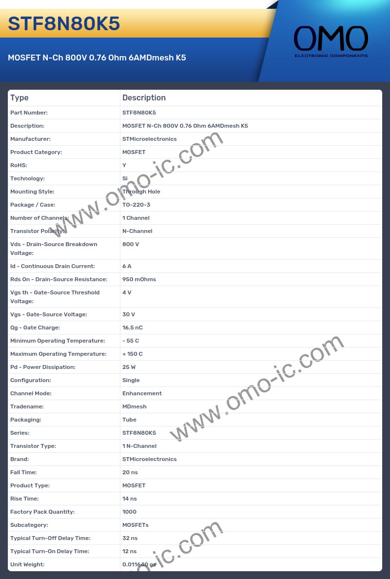 STF8N80K5
