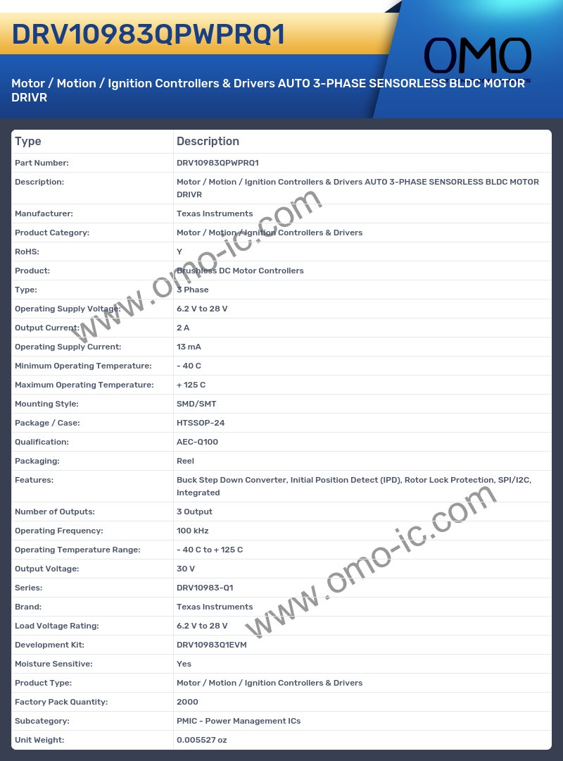 DRV10983QPWPRQ1