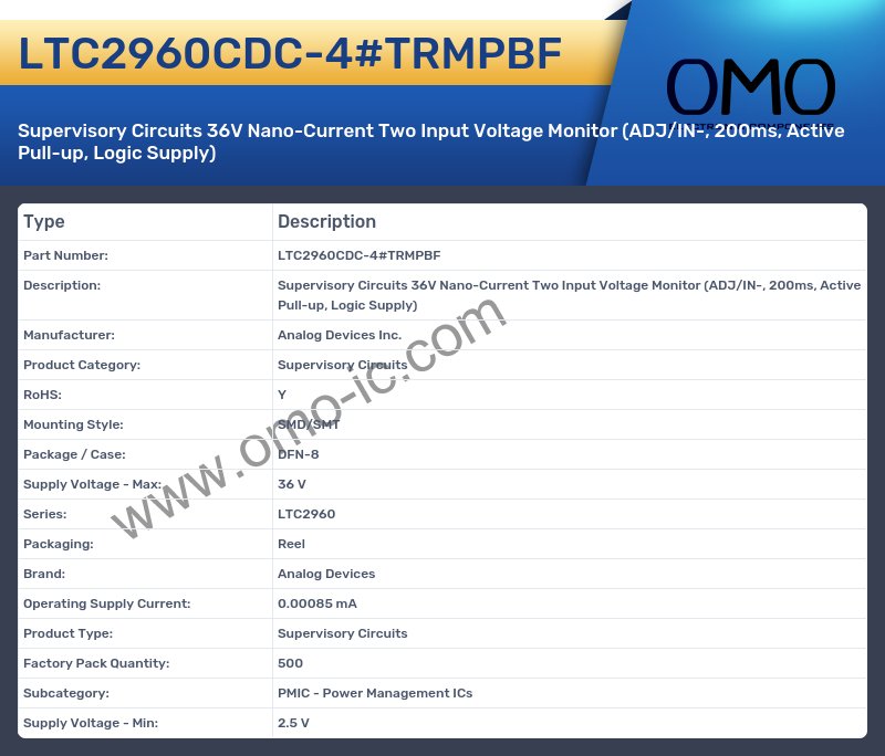 LTC2960CDC-4#TRMPBF
