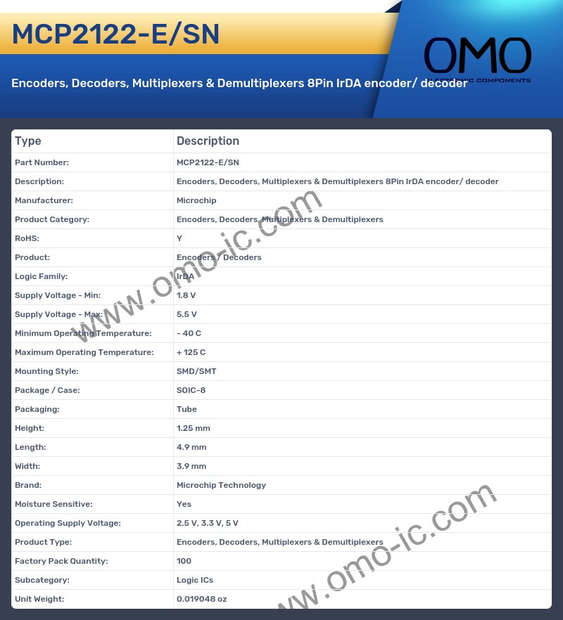 MCP2122-E/SN