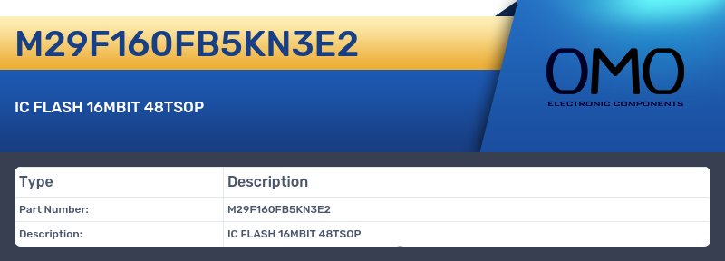 M29F160FB5KN3E2