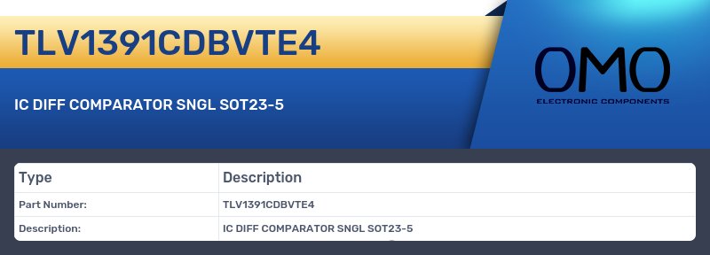 TLV1391CDBVTE4