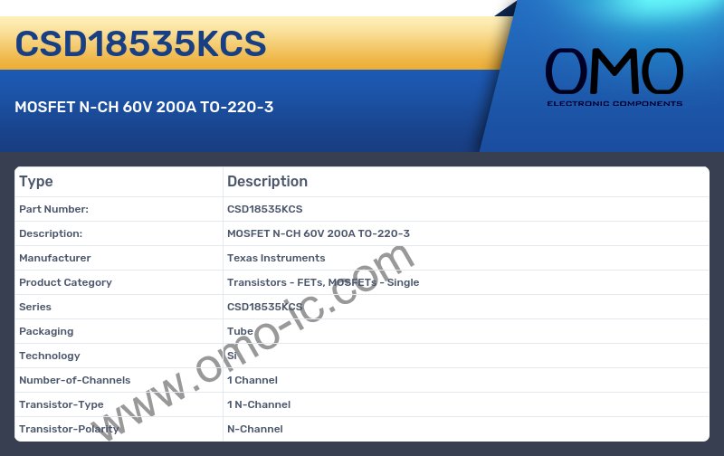 CSD18535KCS