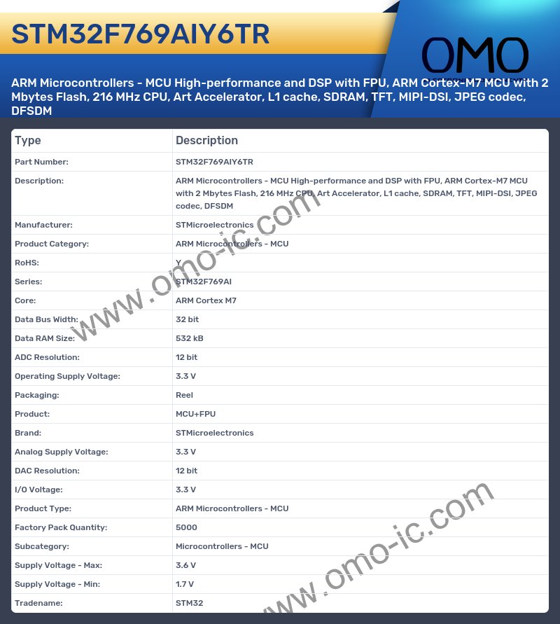 STM32F769AIY6TR