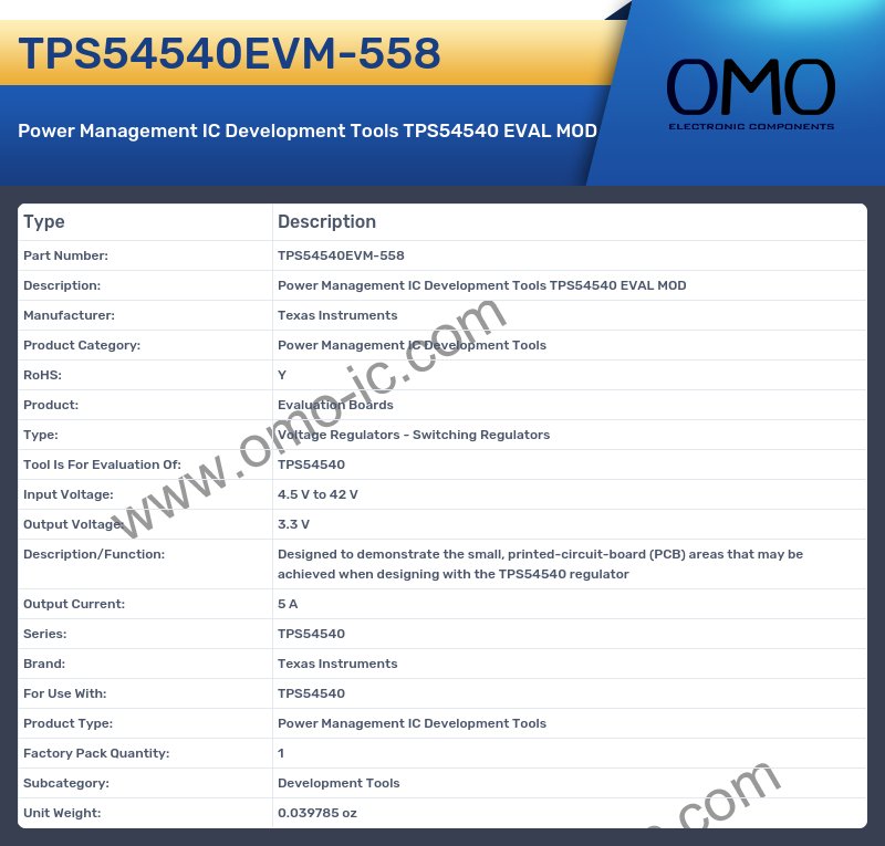 TPS54540EVM-558