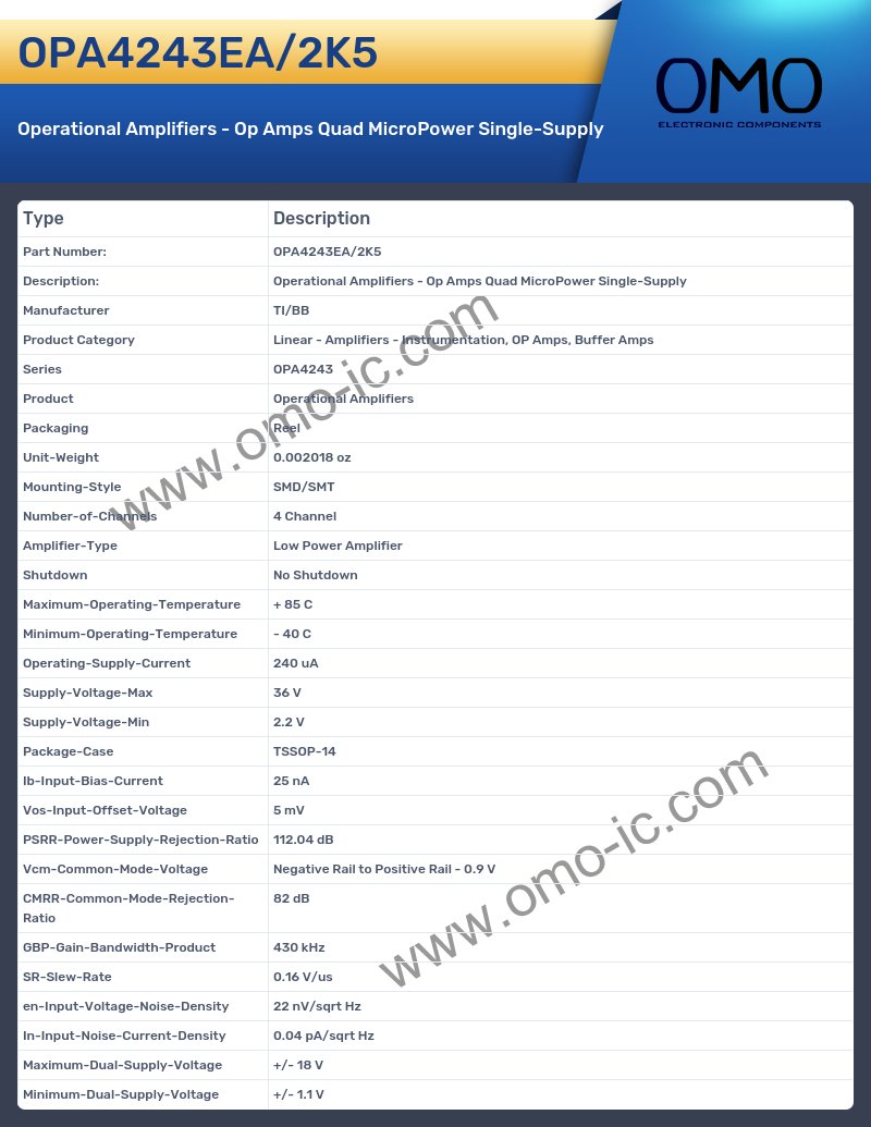 OPA4243EA/2K5
