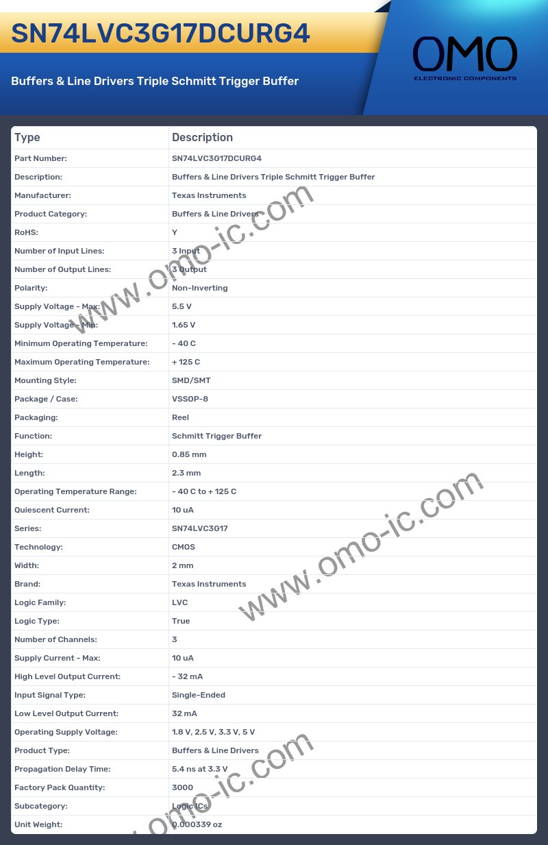 SN74LVC3G17DCURG4