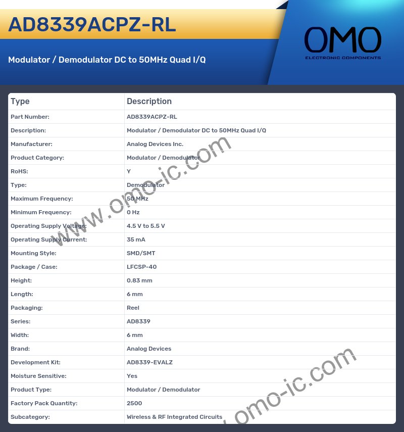 AD8339ACPZ-RL
