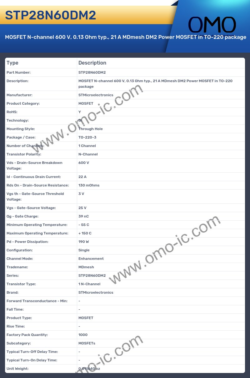STP28N60DM2