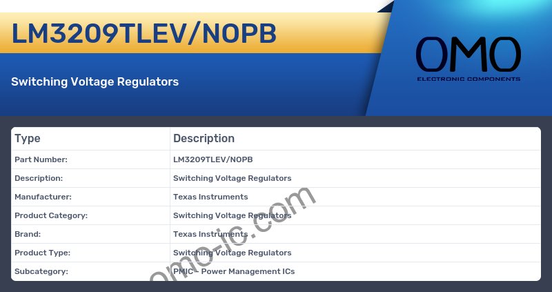 LM3209TLEV/NOPB