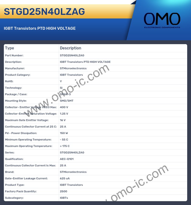 STGD25N40LZAG