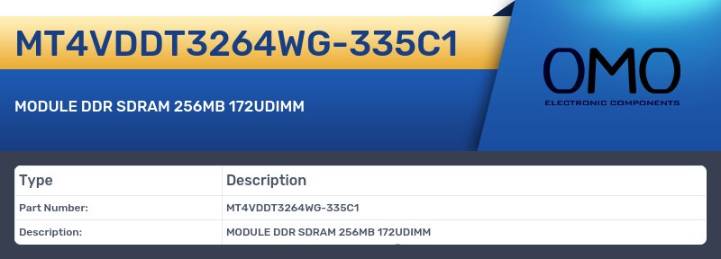 MT4VDDT3264WG-335C1