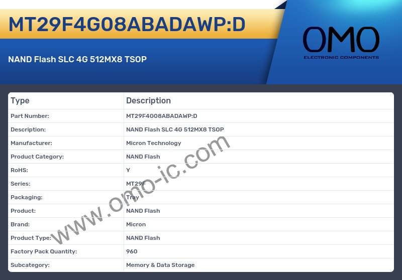 MT29F4G08ABADAWP:D