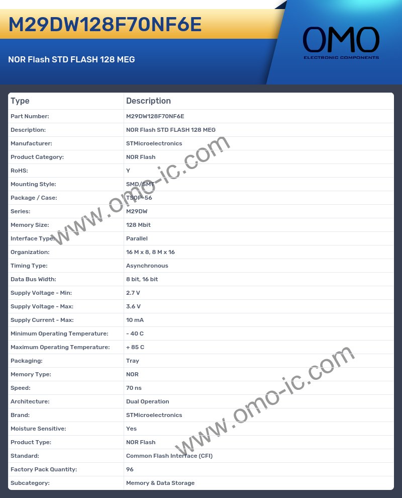 M29DW128F70NF6E