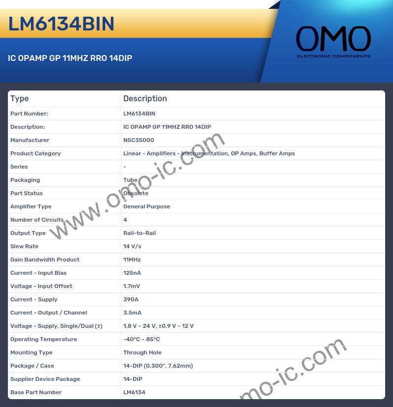 LM6134BIN