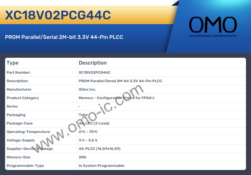 XC18V02PCG44C